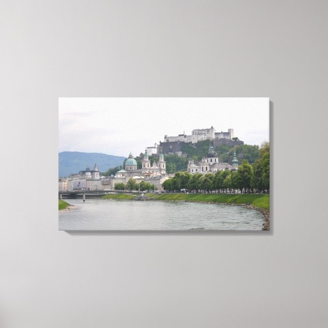 Schloss Hohensalzburg, Salzburg, Österreich Leinwanddruck (Vorderseite)