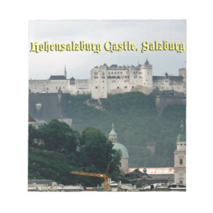 Schloss Hohensalzburg, Salzburg, Österreich Notizblock