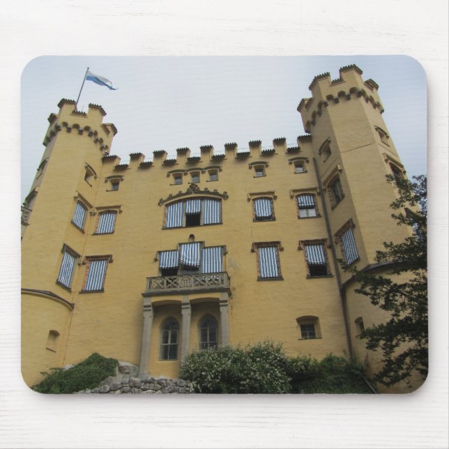 Schloss Hohenschwangau, Deutschland Mousepad (Vorne)