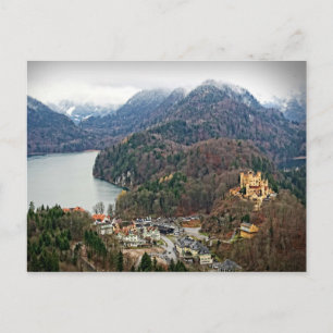 Schloss Hohenschwangau - Schwangau, Deutschland Po Postkarte