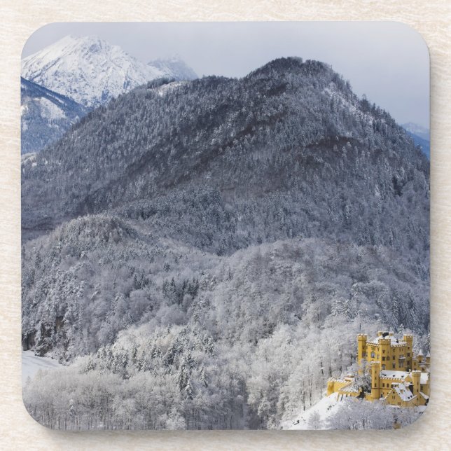 Schloss Hohenschwangau Untersetzer (Vorderseite)