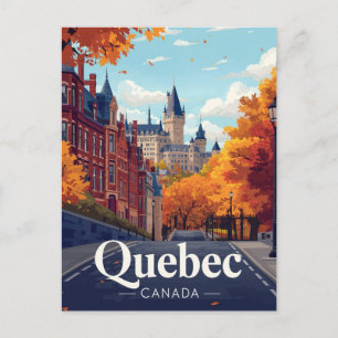 Schloss Hotel Quebec City Wahrzeichen Postkarte