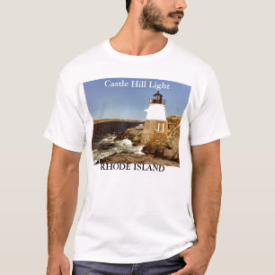 Schloss-Hügel-Licht, Rhode Island Shirt