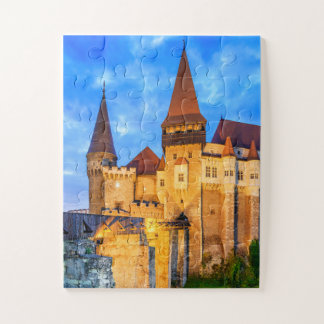 Schloss Hunyad - Schloss von Corvin in Hunedoara. Puzzle