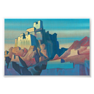 Schloss in Ladakh von Nicholas Roerich Fotodruck