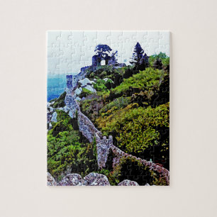 Schloss in Sintra Portugal Puzzle