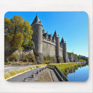 Schloss Josselin in Frankreich Mousepad