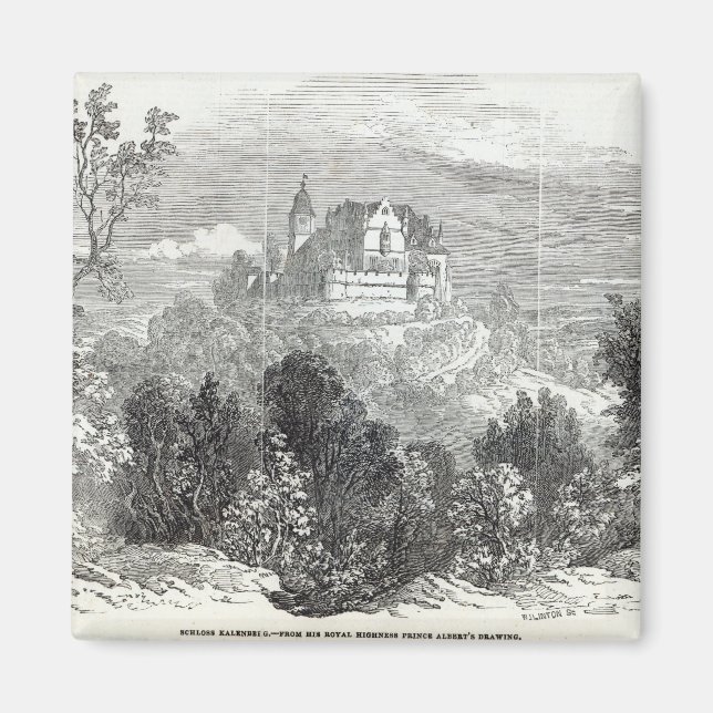 Schloss Kalenberg Magnet (Vorne)