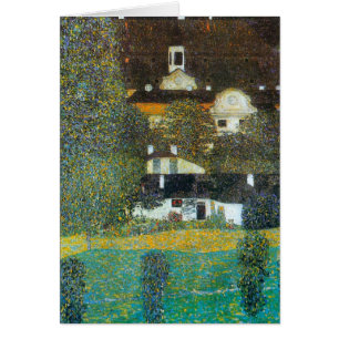 Schloss Kammer am Attersee II von Gustav Klimt