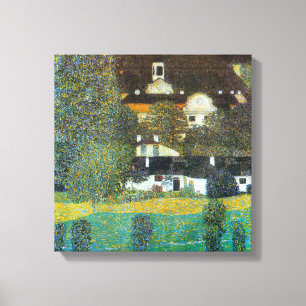 Schloss Kammer am Attersee II von Gustav Klimt Leinwanddruck