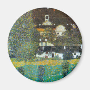 Schloss Kammer am Attersee II von Gustav Klimt Magnet