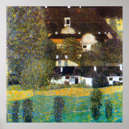 Schloss Kammer am Attersee II von Gustav Klimt Poster