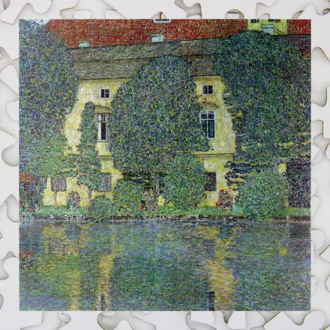 Schloss Kammer am Attersee III von Gustav Klimt Puzzle (Von Creator hochgeladen)