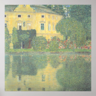 Schloss Kammer am Attersee IV von Gustav Klimt Poster