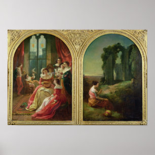 Schloss Kenilworth - Vergangenheit und Gegenwart,  Poster