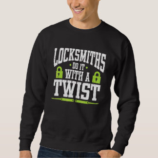 Schloss Knacken Lockpicking Schlossern Professione Sweatshirt