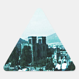 Schloss-Kunst snap-38784 Schottlands Inverness Dreieckiger Aufkleber