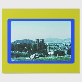 Schloss-Kunst snap-38784 Schottlands Inverness Geschenkpapier