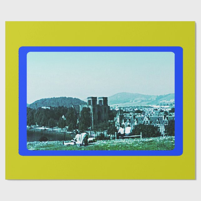 Schloss-Kunst snap-38784 Schottlands Inverness Geschenkpapier (Flach)