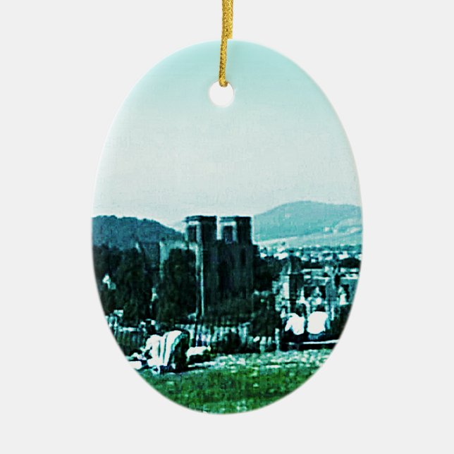 Schloss-Kunst snap-38784 Schottlands Inverness Keramik Ornament (Vorne)