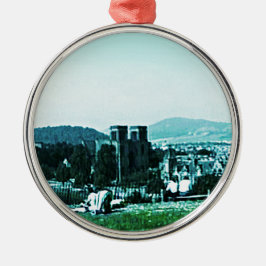 Schloss-Kunst snap-38784 Schottlands Inverness Ornament Aus Metall