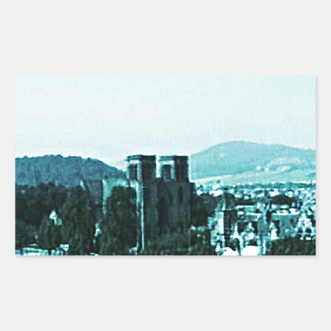 Schloss-Kunst snap-38784 Schottlands Inverness Rechteckiger Aufkleber (Vorderseite)