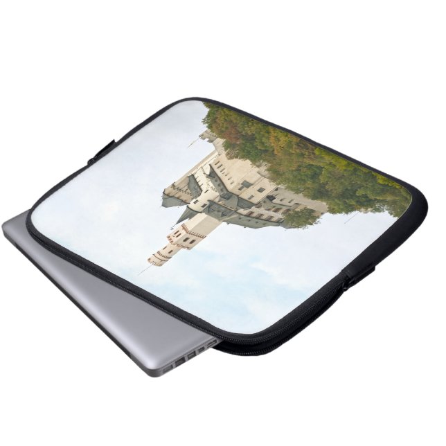 Schloss Laptopschutzhülle (Vorne Knopf)