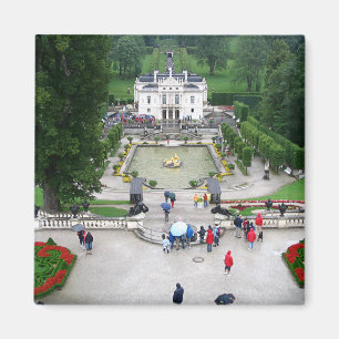 Schloss Linderhof in Bayern, Deutschland Magnet