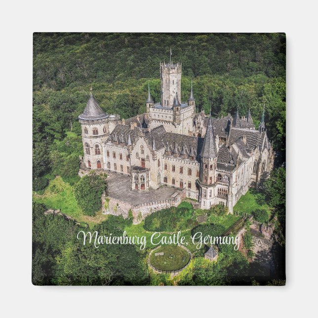 Schloss Marienburg, Deutschland Magnet (Vorne)