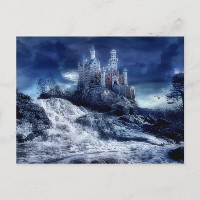 Schloss meiner Träume Postkarte (Vorderseite)