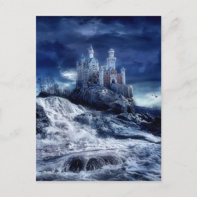 Schloss meiner Träume Postkarte (Vorderseite)