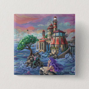 Schloss Mermaid Button