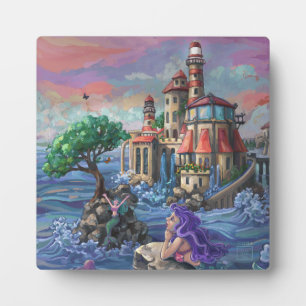 Schloss Mermaid Fotoplatte