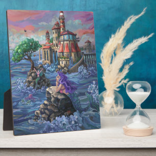Schloss Mermaid Fotoplatte