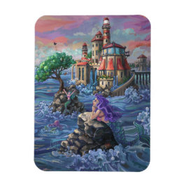 Schloss Mermaid Magnet