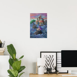 Schloss Mermaid Poster