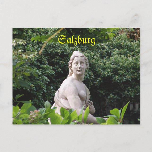 Schloss Mirabell - Salzburg Postkarte (Vorderseite)