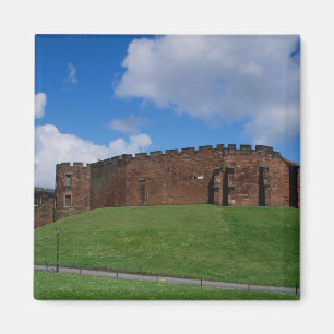 Schloss mit Halbmondturm, Chester, Magnet