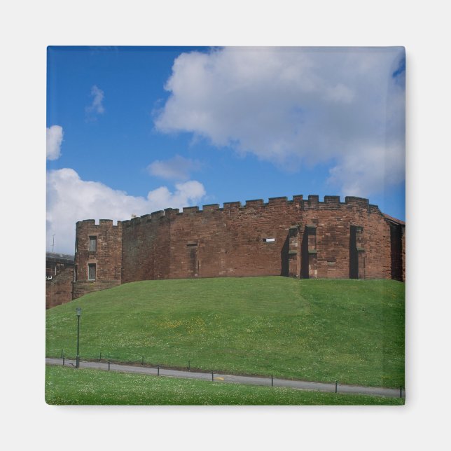 Schloss mit Halbmondturm, Chester, Magnet (Vorne)