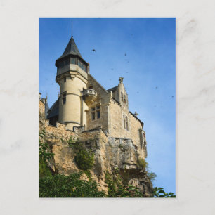 Schloss Montfort, Dordogne, Frankreich Postkarte
