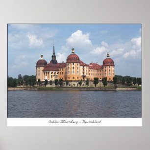 Schloss Moritzburg Poster