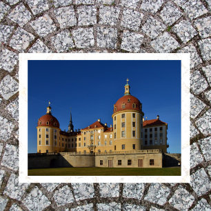 Schloss Moritzburg, Sachsen, Deutschland Postkarte