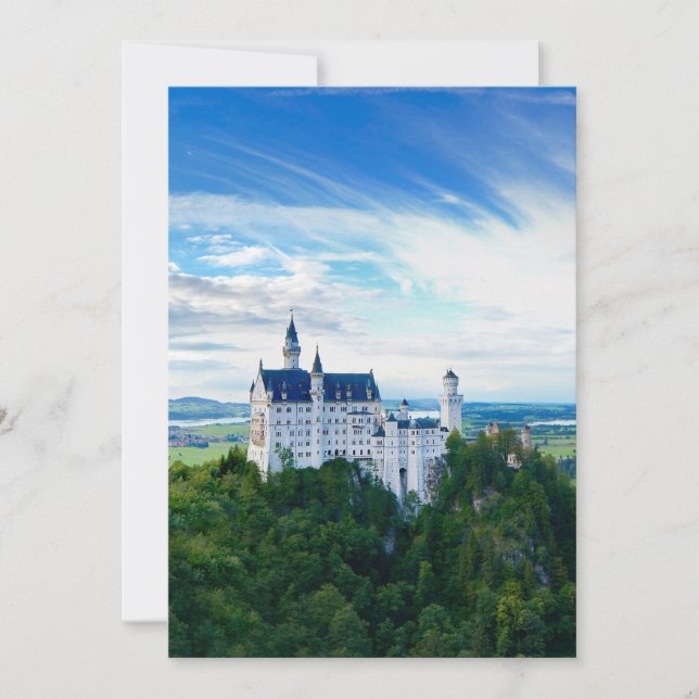 Schloss Neuschwanstein (Vorderseite)