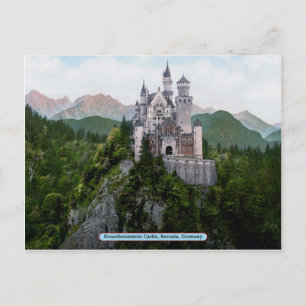 Schloss Neuschwanstein, Bayern, Deutschland Postkarte