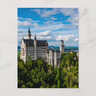 Schloss Neuschwanstein - Bayern - Deutschland Postkarte