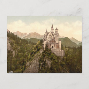 Schloss Neuschwanstein, Bayern, Deutschland Postkarte