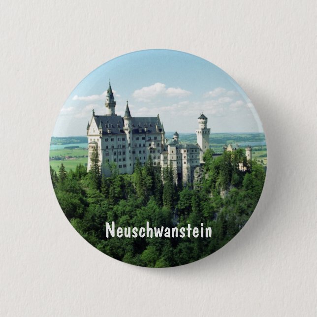Schloss Neuschwanstein Button (Vorderseite)