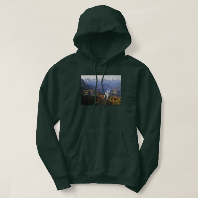 Schloss Neuschwanstein | Deutschland, Bayern Hoodie (Design vorne)