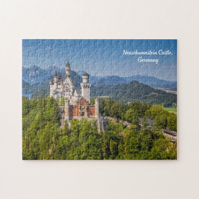 Schloss Neuschwanstein, Deutschland Bayern Puzzle (Horizontal)