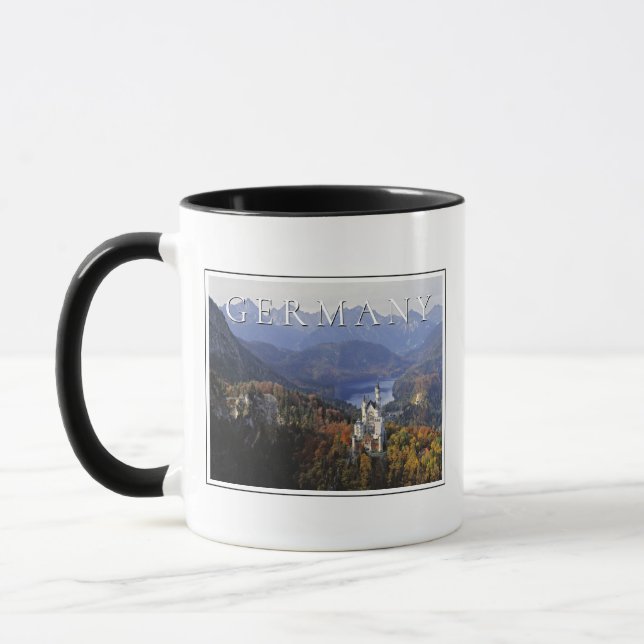 Schloss Neuschwanstein | Deutschland, Bayern Tasse (Links)